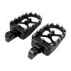 Для Harley Sportster XL 883 1200 Dyna Street Bob Мотоциклетные Подножки Подножки 360° Вращающиеся Подножки CNC Алюминий Широкая Толстая Часть