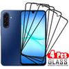 4 шт. Закаленное стекло твердостью 9H для Samsung Galaxy A17 A16 A26 4G 5G Полное покрытие Защитная пленка для экрана, 2.5D стекло, HD прозрачность, Устойчивость к царапинам