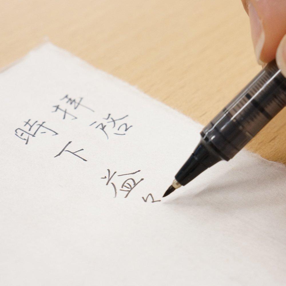 Ручка-писатель Kuretake Fude Pen Makie Monogatari Dragon and Jewel Black Axis ER191-610