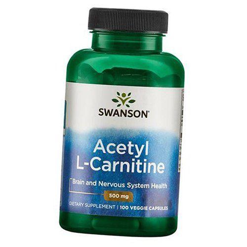Ацетил Л Карнитин в капсулах, Acetyl L-Carnitine, Swanson (72280025)