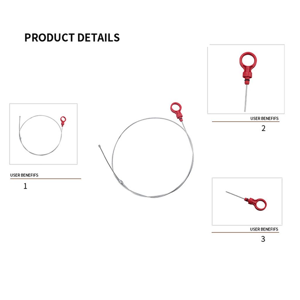 Автомобильный-Автомобильный Масляный Щуп Двигателя Щуп Трансмиссионной Жидкости Инструменты для Измерения Уровня Масла Совместимый-для 8863B 9336A 917327