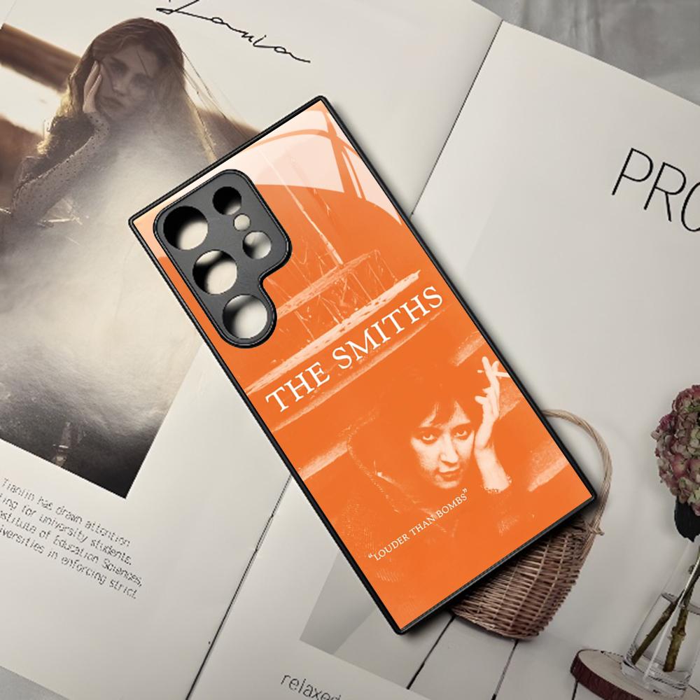 THE SMITHS Чехол для телефона Rock Ban для Samsung Galaxy S26 S25 S24 S23 S22 S20 S21 Edge Ultra Plus Fe Цветной Серебристый Чехол