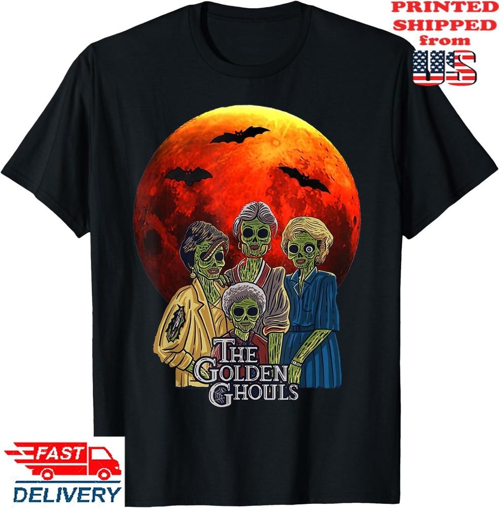 Vintage The Golden Ghouls Custom Halloween 22 T-Shirt, Unisex Tee Unisex T-Shirt