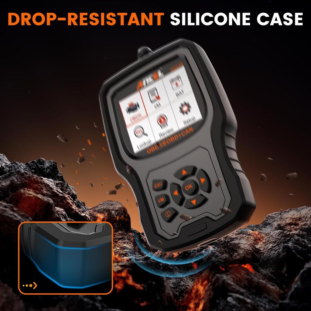 ANCEL AD530 OBD2 Scanner Diagnostic Tool, Universal Check Engine Code Reader With Live Data, Car Diagnostic Tool With Upgraded Battery Tester & All