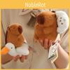 Pulling Capybara Keychain Plush Pendant Toy Mink Fabric Dog Crocodile Goose