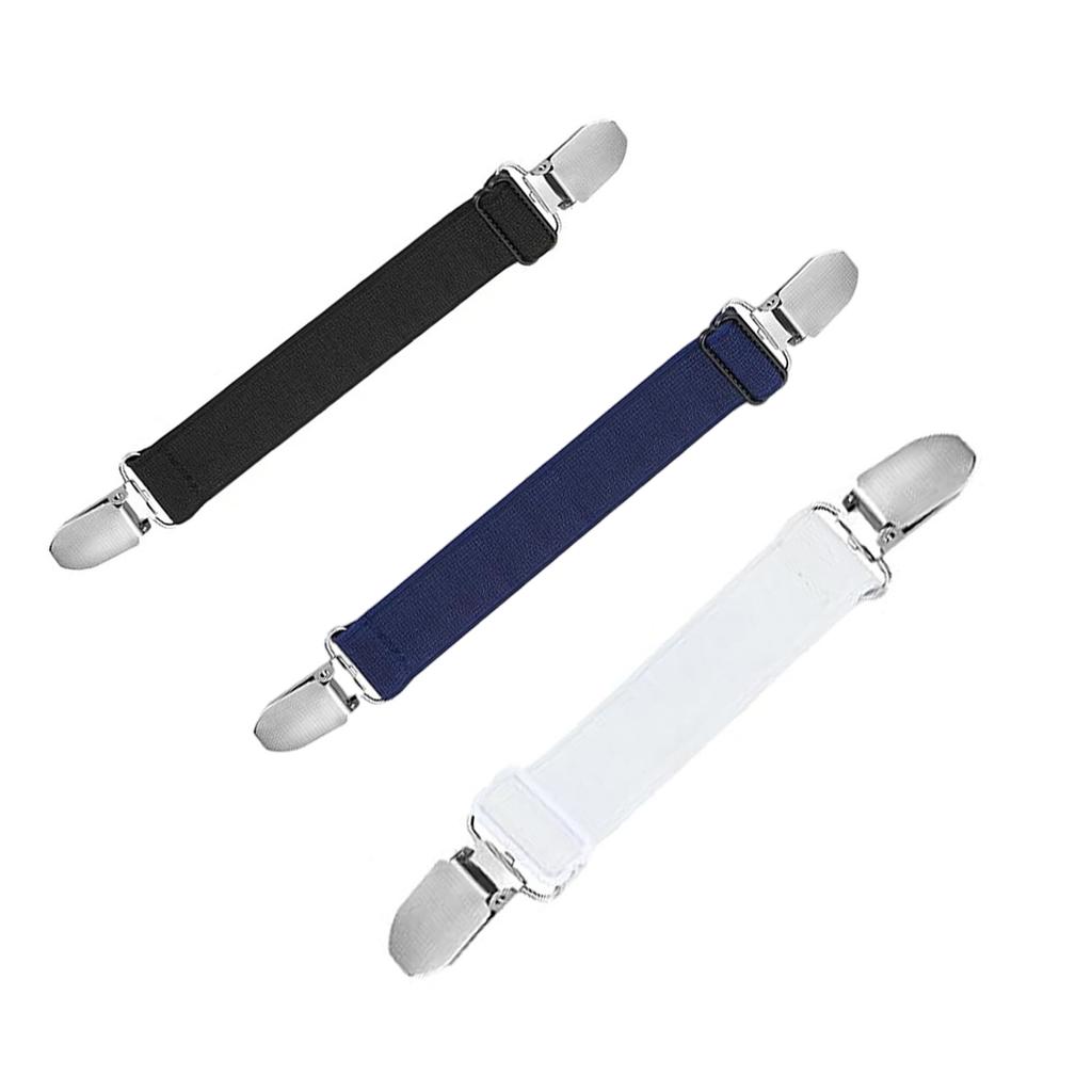 Elastic Dress Clip Back Cinch Clip Fastener Band For Sweaters Shawls Dresses And Cardigans Adjustable Waist Cincher Clip