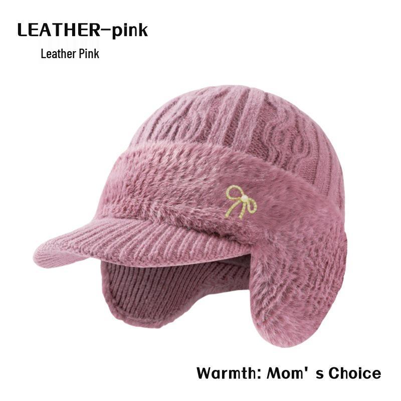 Ветрозащитная шапка на флисовой подкладке с защитой ушей для людей среднего и пожилого возраста - Теплая и стильная для осени и зимы