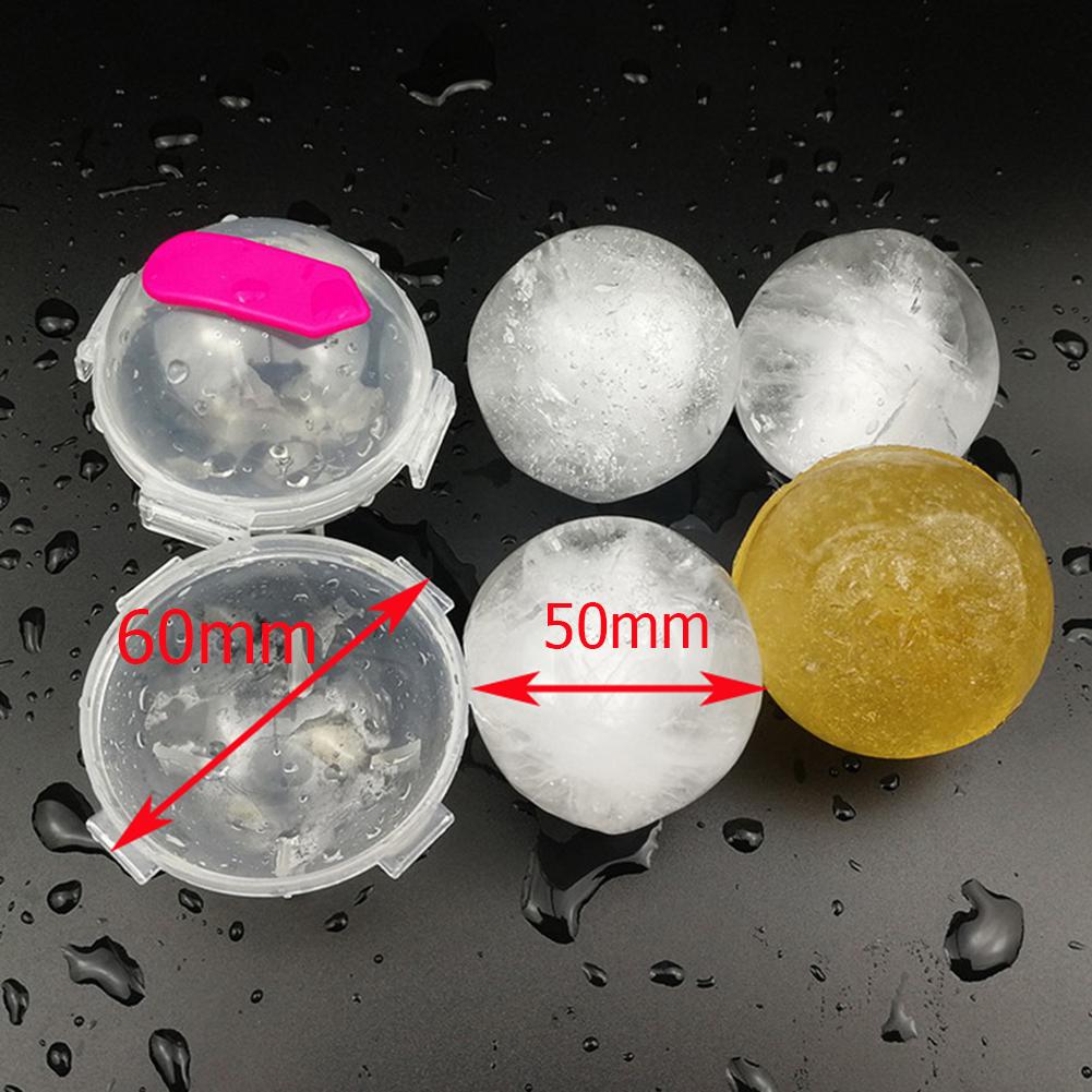 1-6PCS Ice Cube Makers Round Ice Hockey Mold Whisky Cocktail Vodka Ball Ice Mould Bar Party Kitchen Ice Box Ice Cream Maker Tool