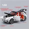 1:32 Scale Alloy Model Car for Cullinan, Zinc Alloy Pull Back Toy Car with Sound and Light, Luxury SUV Miniature Metal Vehicle Collectible Toys