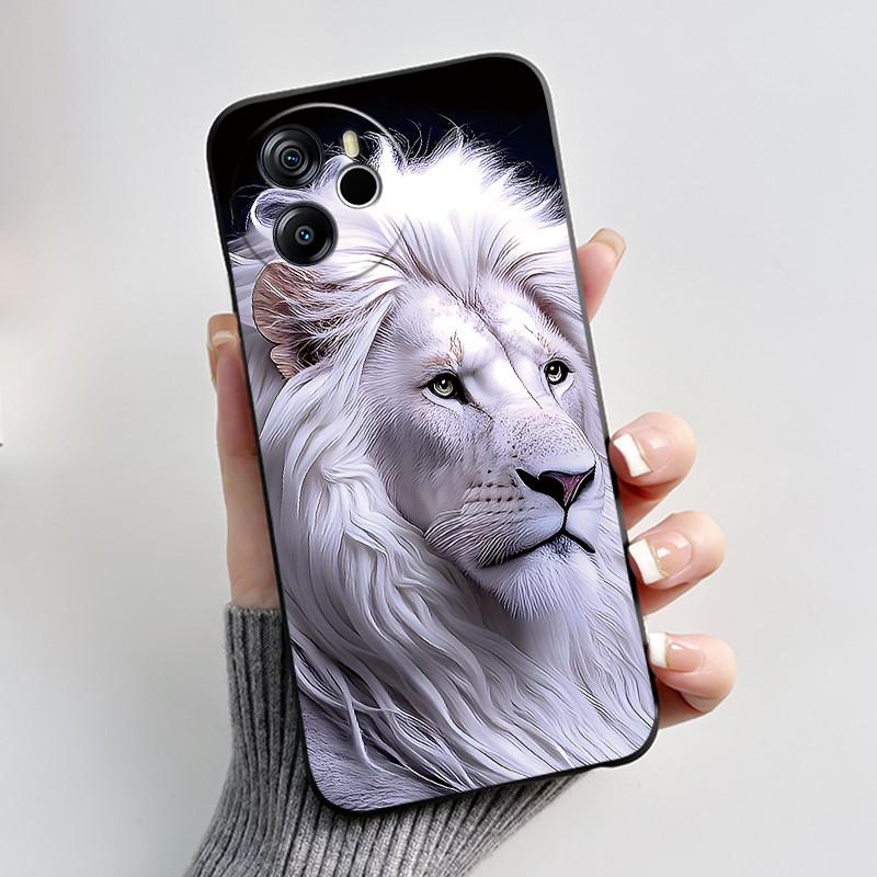 Для Blackview Oscal Tiger 12 6.78" 2023 Blackview Shark 8 Задняя крышка для телефона Роскошный Милый Любовь Кролик Забавный Мягкий силиконовый чехол из ТПУ
