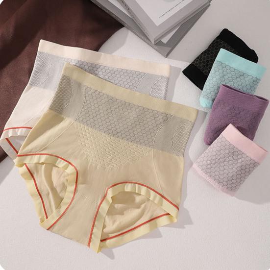 Женское нижнее белье, бесшовные трусики с высокой талией для коррекции фигуры, для коррекции живота, нижнее белье для похудения