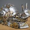 Mechanical Punk Dog Resin Crafts Tabletop Window Decoration Gardening Decoration