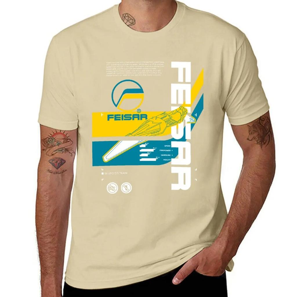 Wipeout 2049 Feisar Coverart Tshirt Hippie Heavyweight New In Tops Tees Cute Harajuku Vintage Unisexs Designer Clothes Streetwear