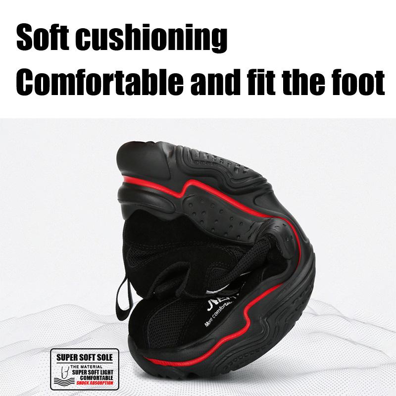 Рабочая защитная обувь. Изолирующая рабочая обувь со стальной головкой, противоразбивающая и непрокалывающая. Легкая дышащая и не впитывающая запах защитная обувь.