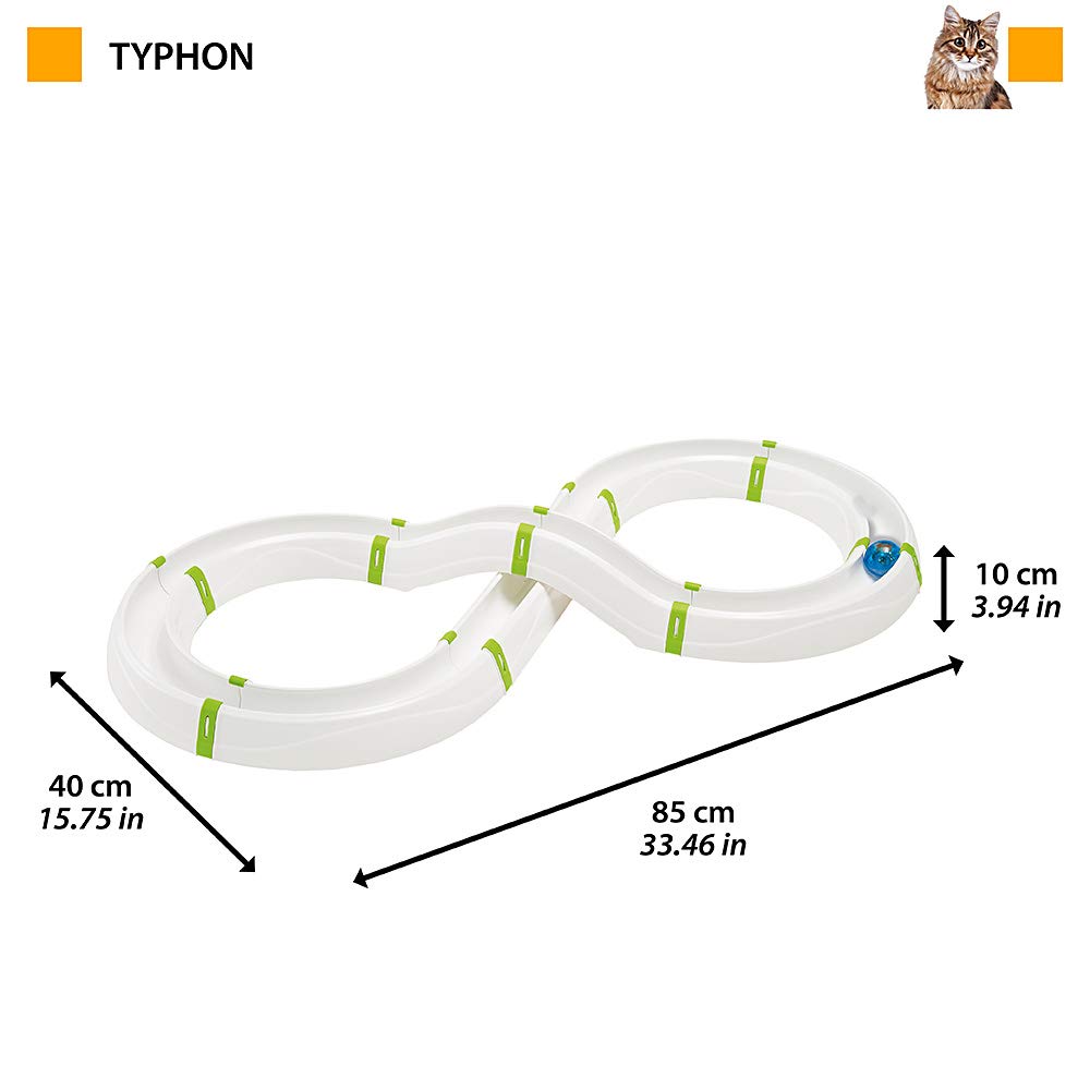 Farplast Cat Toy Typhoon Circuit Cat Игрушка для кошек Мяч