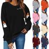 Women's Sweatshirt Long Sleeve  Casual Comfort Loose Lightweight Women's Sweatshirt