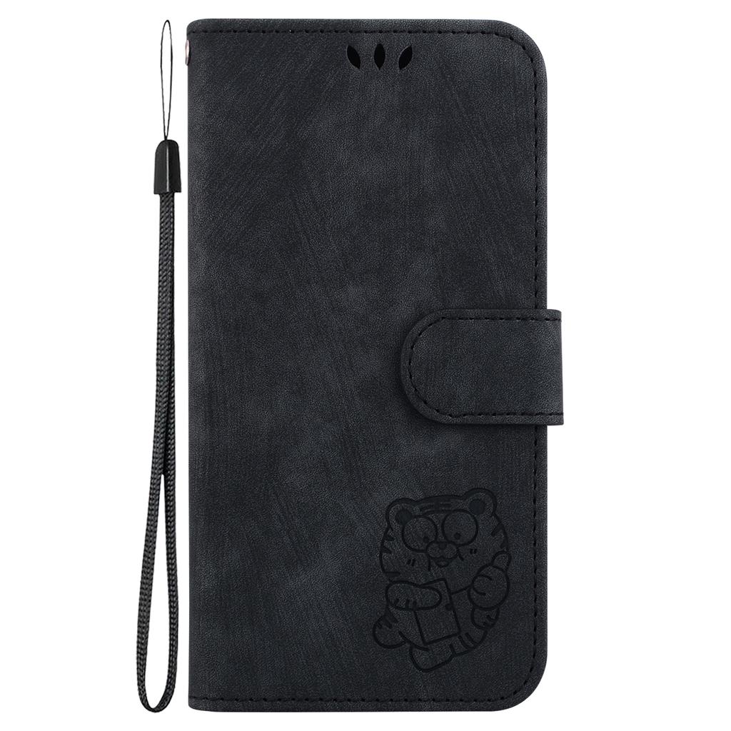 Retro Lovely Tiger Leather Case For Oppo Reno12 Reno11 A3 Pro A59A79 A38 A78 A58 A98 Kickstand Wallet Card Slots Book Cover For Oppo Reno8 T Reno7