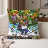 Игровой Подушка Чехол Plants Vs Zombies Стратегия Подходит Для Спален Гостиных Машин Домашнего Декора