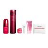 Shiseido Beauty Meguri Holiday Kit Ultimune Beauty Serum + Eudermin Lotion + Cream, Makeup Base, Hand Cream, Cotton Special Size Set Skin Care Set
