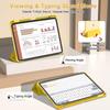 Чехол для iPad 10-го поколения, 2022 г., прозрачный розовый, с гнездом для ручки YSL
