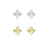 Iceball Dual Shine Cut Earring