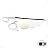 BWR912 Window Regulator Repair Kit Rear Left for Peugeot 206 CC 2D T16 2000-2008 2-Door Coupe Cabrio 922357