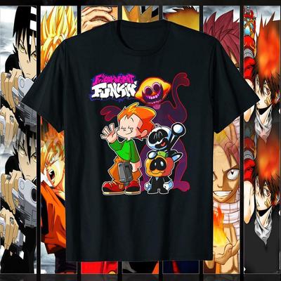 Футболка унисекс с забавной пятничной ночью Funkin Art Pico And Friend Game