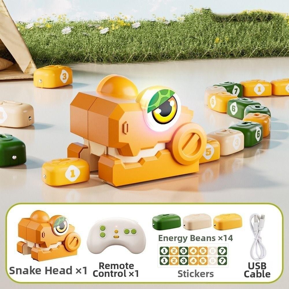 Interactive Battle RC Snake Car Toy Magnetic Greedy Snake Car Magnetic RC Car Duel Parent
