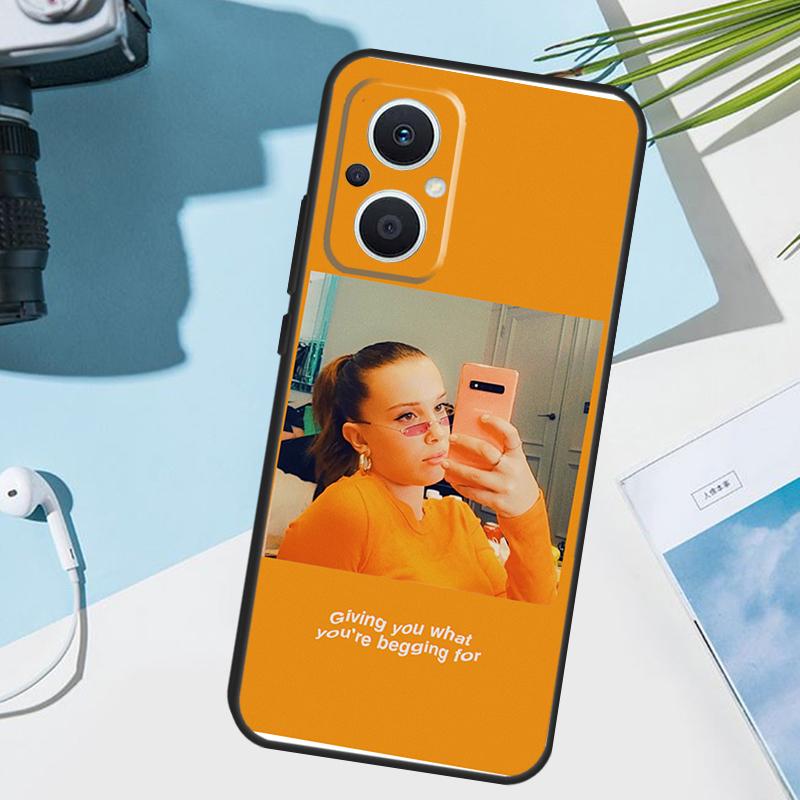 Британская актриса Милли Бобби Браун Чехол для OPPO Reno 8 7 Lite 10 11 12 13 14 Pro 11F 12F 13F 14F OPPO Find X8 X5 X9 Pro Чехол