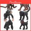 Lifelike Mini Monkey Squirrel Gorilla Figurine Unique Pvc Collectible Toy Great For Animal Lovers And Displays