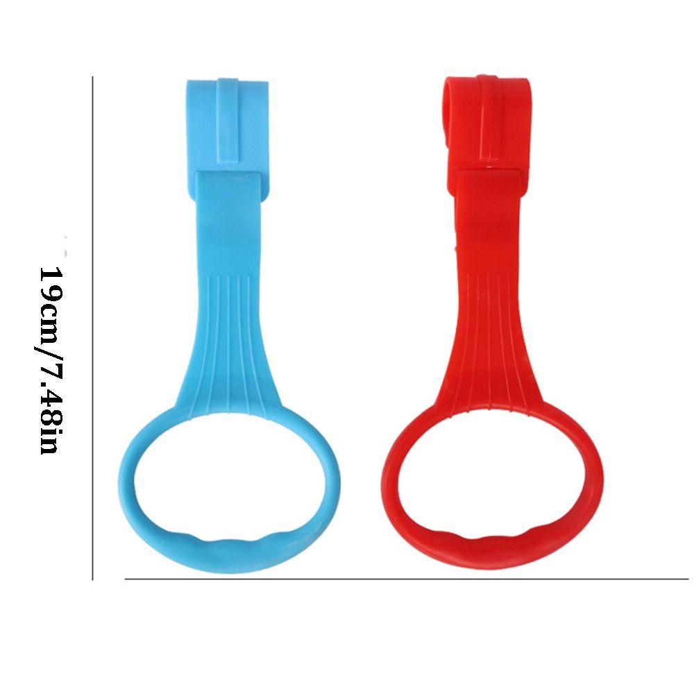 Solid Color Pull Ring for Playpen Bed Accessories Baby Crib Hooks Hand Pull Ring Help Baby Stand