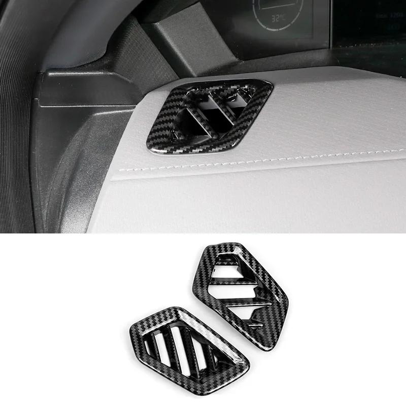 Для Changan UNIV UNI-V UNI V 2024 ABS Карбон Аксессуары для интерьера автомобиля переключатель стеклоподъемника ручка переключения передач крышка вентиляционного отверстия кондиционера
