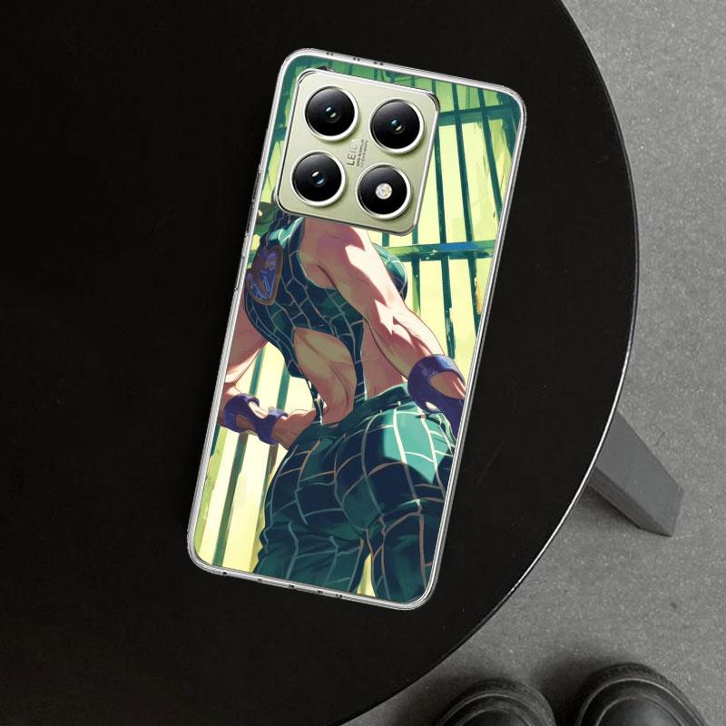 Чехол для телефона JoJo's Bizarre Adventure Джолин Куджо для Xiaomi Redmi Note 15 14 13 12 11 Pro Plus 14S 12S 11S 11T 11E 10S 10
