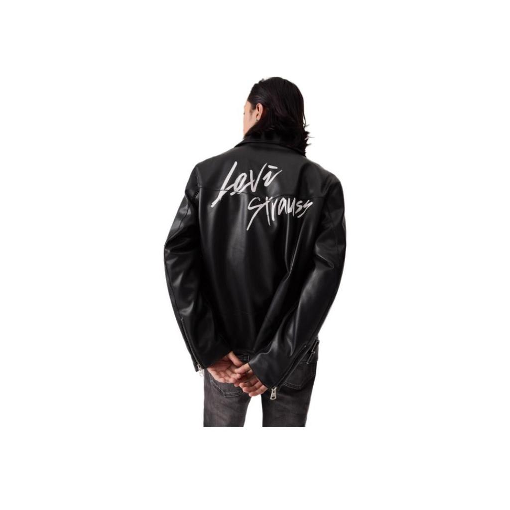 Levis Куртка свободного кроя с лацканами из искусственной кожи Женские куртки 002XL-0000