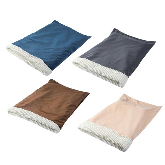 Спальный мешок для кошки с просторным карманом, бархатной подкладкой, теплый, удобный, кровать для домашней кошки, для котят, хорька, зимняя пещерная кровать