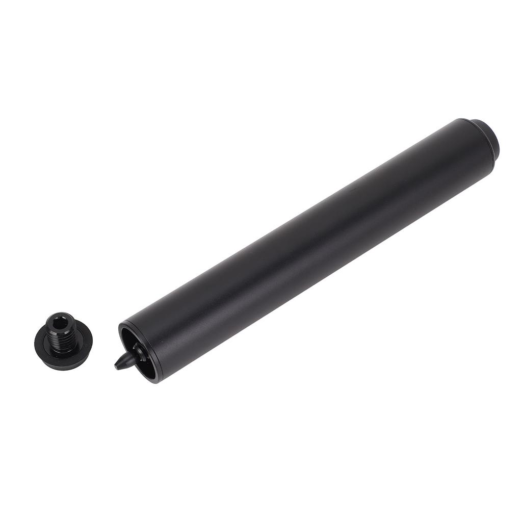 8 Inch Billiard Pool Cue Extension Aluminum Pool Cue Extender with Rubber Bumper Billiards Accessory
