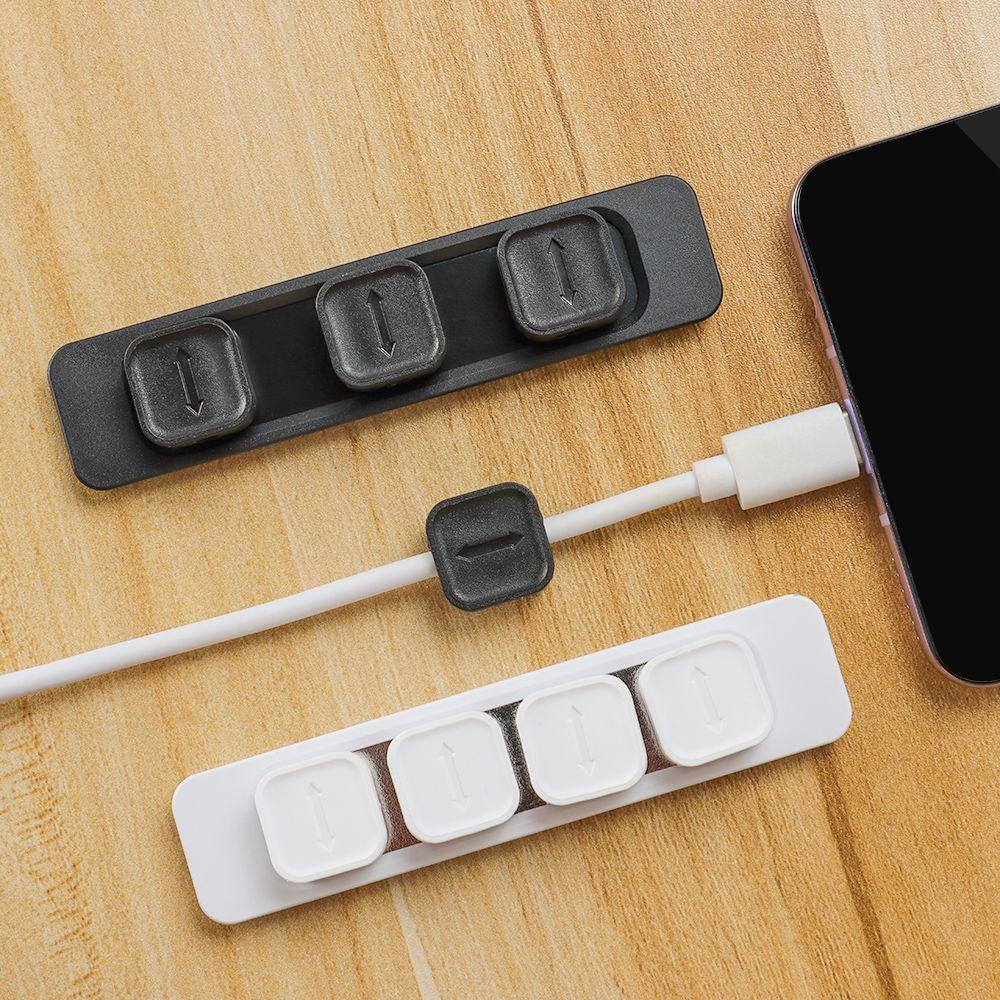 Arrangement Self-adhesive Cable Management Cable Organizer USB Cables Holder Mouse Wire Organizer