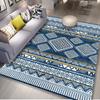 American Light Luxury Living Room Decorative Carpet Modern Minimalist Bedroom Bedside Non-slip Mat Retro Office Anti-fouling Rug