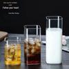 Термостойкий прозрачный стеклянный стакан для заваривания чая и домашнего использования