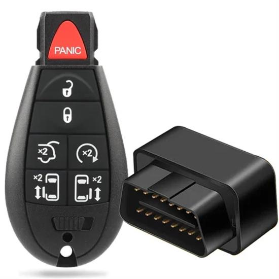 OBD Key Fob Programmer Tool with Keyless Entry Remote Compatible For Jeep Dodge Ram Chrysler Volkswagen programing online