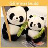 Hugging Panda Bamboo Shoots Plush Toy Animal Stuffed Doll Decoration Gift Kids