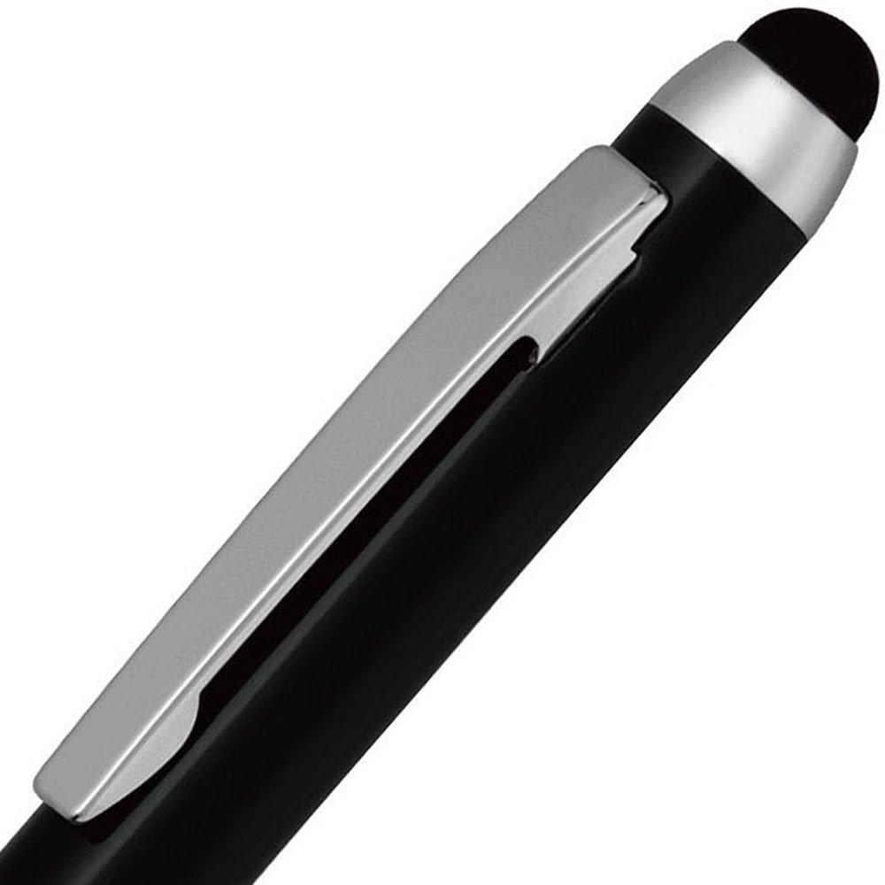 Шариковая ручка Zebra со стилусом для сенсорного экрана C1 Синяя 10 штук B-P-ATC1-BL