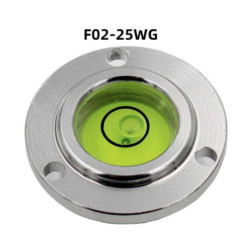 Универсальный уровень-бусинка Верхний фланец Круглый пузырьковый уровень Встроенный Настраиваемый диаметр от 20 мм до 40 мм 1 шт.