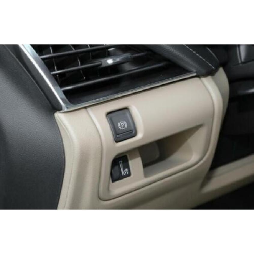 Carbon Texture For Cadillac CT5 - 2pcs Headlight Button Frame Trim ABS