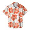 Гавайская рубашка для мужчин, мужские винтажные рубашки для боулинга на пуговицах, летняя пляжная рубашка с коротким рукавом