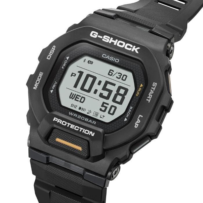 G-SHOCK Цифровые часы GBD-200 Series с подключением к смартфону, Черный, GBD-200-1A1