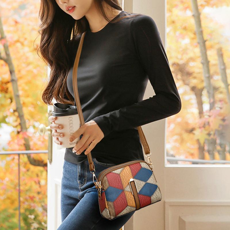 Crossbody Shoulder Bag High Quality PU Leather Small Handbag Summer Women's Luxury Design Shell Bag Female Crossbody Bag Tote