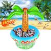 Summer Party Drink Cooling Ice Bar Ice Bucket Outdoor Swimming Pool Cup Cushion Coconut Tree Inflatable Coconut Tree Ice Bucket