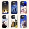 Мультяшная фигурка Незуми Шион Чехол для телефона для iPhone 17 16e 16 15 14 13 12 11 Pro Max X XR XS MAX Задняя крышка