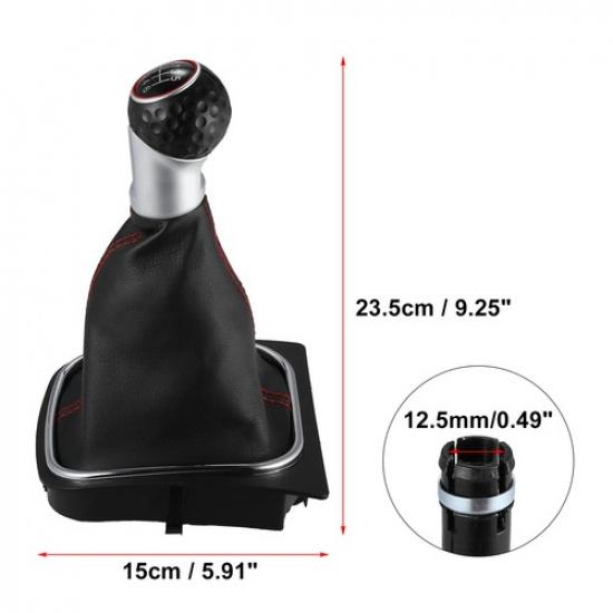 6 Speed Manual Gear Shift Knob Stick Shifter Single  for VW R32 2004 2008